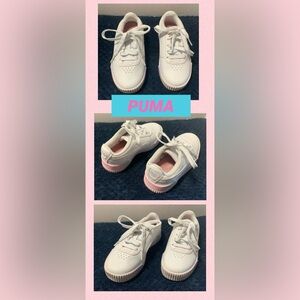 PUMA Softfoam+ Optimal Comfort Carina Fade Sneakers little kids size 12c
